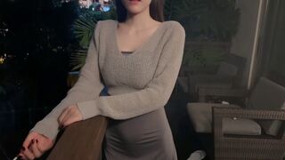 极品雪乳 性爱旅行之约啪单男 美乳月月蜜穴猛夹长肉棒 哥哥请尽情的操人家