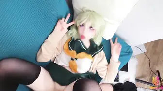 [糖心Vlog] 魔法少女 漫展归来 有个coser女友是一种什么体验？她趁着cos全套装扮主动挑逗我 - 鸡教练